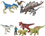Jurassic World mini figuren set - 4 pack - Dinosaurus speelfigurenset - Afbeelding 17
