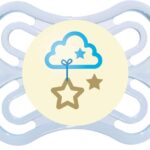 Mam Perfect Night Siliconen Fopspeen Wolk Sterren Blauw (0-6 Maanden)