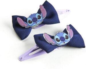 Hair Clips Stitch Paars Blauw Lasso 2 Stuks - Afbeelding 3