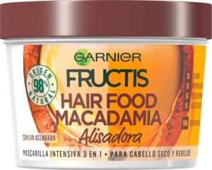 Fructis Hair Food Macadamia Smoothing Mask By Garnier 390 Ml - Afbeelding 2