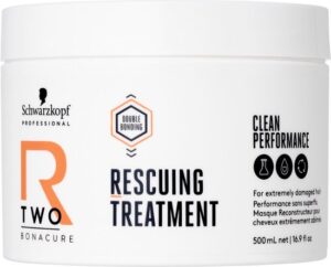 Schwarzkopf R-TWO Rescuing Treatment 500ml - Haarmasker beschadigd haar - Afbeelding 3