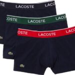 Lacoste Boxershorts Heren Casual Blauw - Maat  S