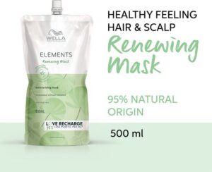 Haarmasker Wella Elements Hydraterend Herladen 500 ml - Afbeelding 3