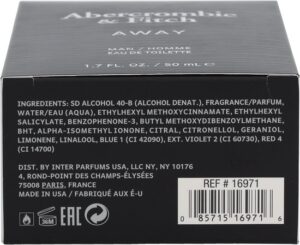 Abercrombie & Fitch Away Man Eau de Toilette Spray - Afbeelding 4