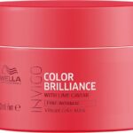 Wella Brilliance Masker fijn / normaal haar -150 ml - Haarmasker droog haar - Haarmasker beschadigd haar