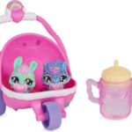 Hatchimals Alive - Hatch N’ Stroll-speelset met kinderwagen en 2 minifiguren in eieren die zelf uitkomen