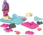 Barbie Color Reveal Beach Splash - MATTEL - Bouwspeelgoed - Bouwset met 5 Surprises & Accessoires - Mega Bloks - Mega Construx Barbie - Color Reveal Bouwset - Afbeelding 5