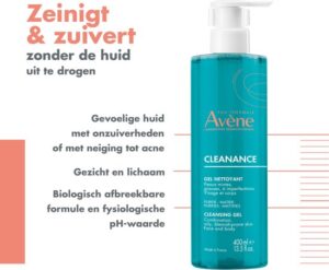 Avène Cleanance Reinigingsgel 400ml - Afbeelding 2