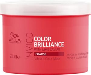 Wella Brilliance Haarmasker weerbarstig haar -500 ml - Haarmasker droog haar - Haarmasker beschadigd haar - Afbeelding 2