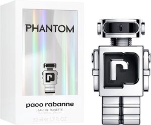 Paco Rabanne Phantom 50 ml Eau de Toilette - Herenparfum - Afbeelding 2