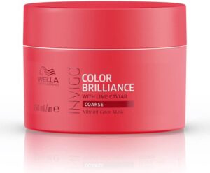 Wella Brilliance Haarmasker weerbarstig haar -150 ml - Haarmasker droog haar - Haarmasker beschadigd haar