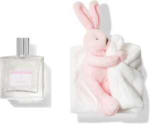 Jacadi Paris - Baby - Kinderparfum Baby Meisjes - Eau De Toilette 'Tout Petit' Parfum & Knuffel - 100 ml - Baby Cadeau - Afbeelding 3