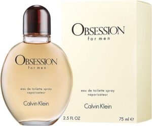 Calvin Klein Obsession For Men Eau De Toilette - 75 ml - Afbeelding 2
