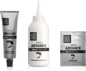 Gepigmenteerde crème Llongueras Men Advance Semi-permanent 4 - As Kastanjebruin (4 pcs) - Afbeelding 3