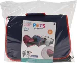 Pets Collection - Dierendraagtas - 43 x 25 x 25 cm - Dieren reistas - kleur: assorti - Afbeelding 2