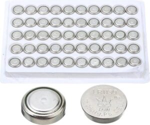 Maxenza lr1130 Batterij - ag10 batterijen - AG10 - LR1130 - lr1130 knoopcelbatterij - AG10 knoopcelbatterij Knoopcel Batterijen - Voordeelbundel - 50 Batterijen