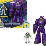 Disney Pixar Battle Blast Zurg with Buzz Lightyear - 7.5 cm