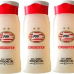 PSV Eindhoven Gigafan Douche Gel Voordeelbundel - 3 x 200 ml
