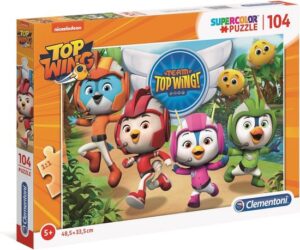Clementoni Legpuzzel Top Wing Junior Karton 104 Stukjes - Afbeelding 3