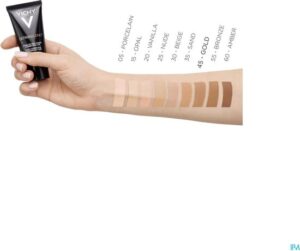Vichy Dermablend Corrigerende Foundation nr45 30ml voor een vette en onzuivere huid