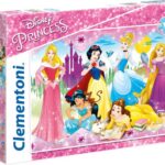 Clementoni Legpuzzel - Supercolor Puzzel Collectie - Disney Princesses - 104 stukjes, puzzel kinderen
