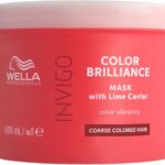 Wella Brilliance Haarmasker weerbarstig haar -500 ml - Haarmasker droog haar - Haarmasker beschadigd haar