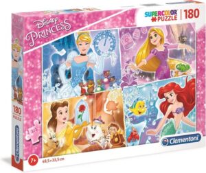 Legpuzzel - 180 stukjes - Disney Prinsessen - Clementoni - Afbeelding 2