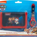 Paw Patrol horloge + portemonnee