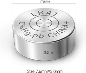Maxenza LR41 Batterij - AG3 - AG3 Batterij - Alkaline Knoopcel Batterij - 50 Batterijen - Afbeelding 7