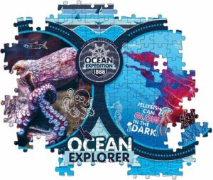 Clementoni Supercolor Puzzel - OCEAN EXPLORER - National Geographic Kids - 104 Stukjes - Afbeelding 3