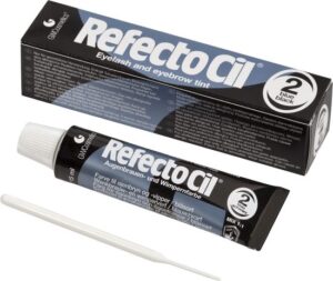 RefectoCil Wimper- en Wenkbrauw verf - Blauw-zwart nr. 2 - 15 ml - Afbeelding 2