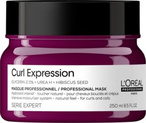 L’Oréal Professionnel Curl Expression Masker – Hydrateert alle typen krullen intensief – Serie Expert – 250 ml - Afbeelding 2