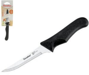 Metaltex Uitbeenmes 24 Cm Rvs Zwart - Afbeelding 2