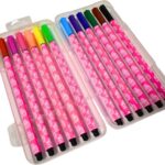 L.O.L. Surprise! Viltstiften 12 stuks, inclusief een handige Hardcase opbergbox!