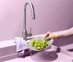 Vergiet siliconen Ø30cm - zeef - vergiet opvouwbaar - Afbeelding 2