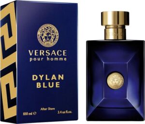 Versace Dylan Blue - aftershave lotion - 100 ml - scheerverzorging voor mannen - Afbeelding 2