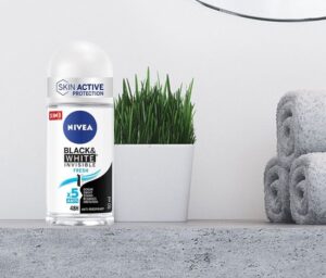 Deodorant Roller Black & White Invisible Fresh Nivea (50 ml) - Afbeelding 3