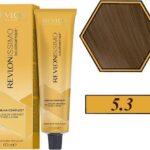 Permanente Kleur Revlon Revlonissimo Colorsmetique Nº 5.3 Licht Goudbruin 60 ml