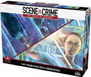 Scene of the Crime: The House of Mirrors Puzzle - 980 Puzzelstukjes - 2-in-1-puzzel - Afbeelding 3