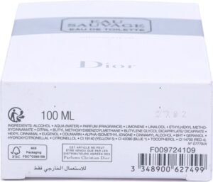 Dior Eau Sauvage Eau De Toilette Spray 100ml - Afbeelding 3