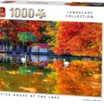 King Legpuzzel Little House At The Lake 1000 Stukjes