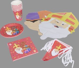 Sinterklaas feestset - decoratieset - 27 delig - sint - pieten - themafeest - 5 december
