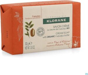 Klorane Zeep Huid Fleur D'Hibiscus Savon Crème - Afbeelding 3