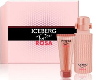 Iceberg Twice Rosa Eau De Toilette 125ml Spray Locion Perfumada Corporal 100ml - Afbeelding 2