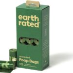 Earth Rated Eco Poepzakjes Geurloos 21 x 15 zakjes