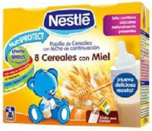 Nestle Nestlé Milk and Cereal Pajamas With Honey 2 X 250ml