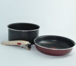 Tefal Ingenio Hoogwaardig Alluminium Pannenset 3-Delig - 18 cm + 20 cm - Geschikt Voor alle Warmtebronnen ( exclusief inductie )