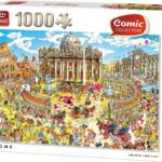 King Comic Puzzel 1000 Stukjes (68 x 49 cm) - Rome - Cartoon Legpuzzel