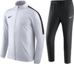 Nike Football Trainingspak Junior  Trainingspak - Maat M  - Unisex - wit/zwart Maat M - 140/152
