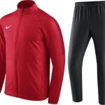 Nike Academy 18 Trainingspak Kinderen - Maat 158/170 - rood/zwart